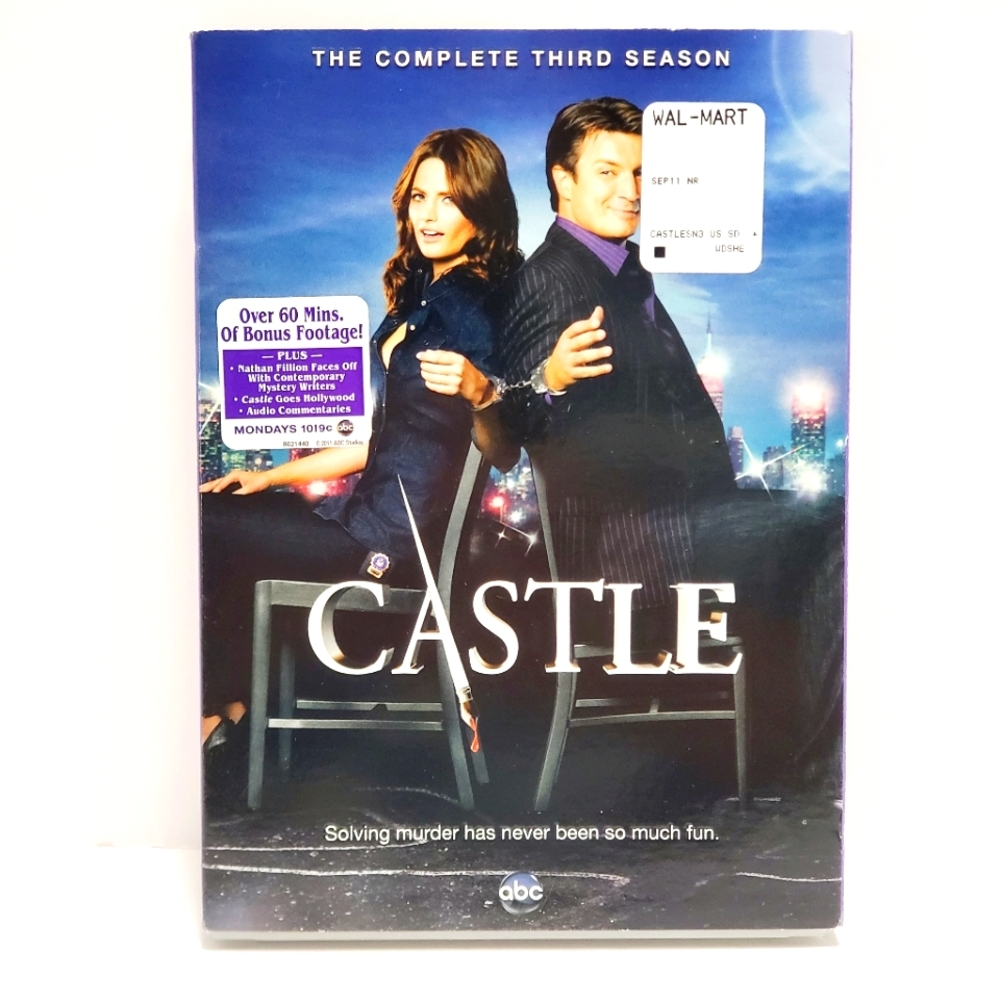 DVD Castle the Complete Third Season New and Unopened 2011 ABC Studios